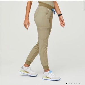 FIGS joggers sandstone